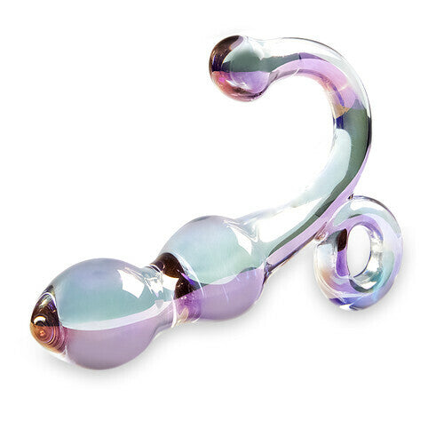 Blovex Colored Glass Anal Plug 5.51 IN