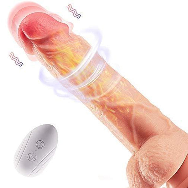 Blovex 8.3-Inch Thrusting Rotation Dildo